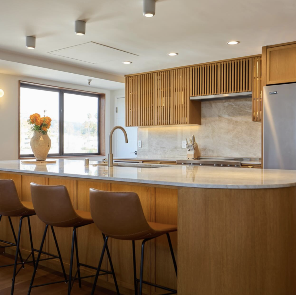 Kitchens with Taj Mahal Quartzite | Pacific Shore Stones