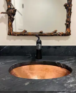soapstone bathroom countertop