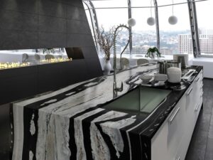 granite kitchen countertop