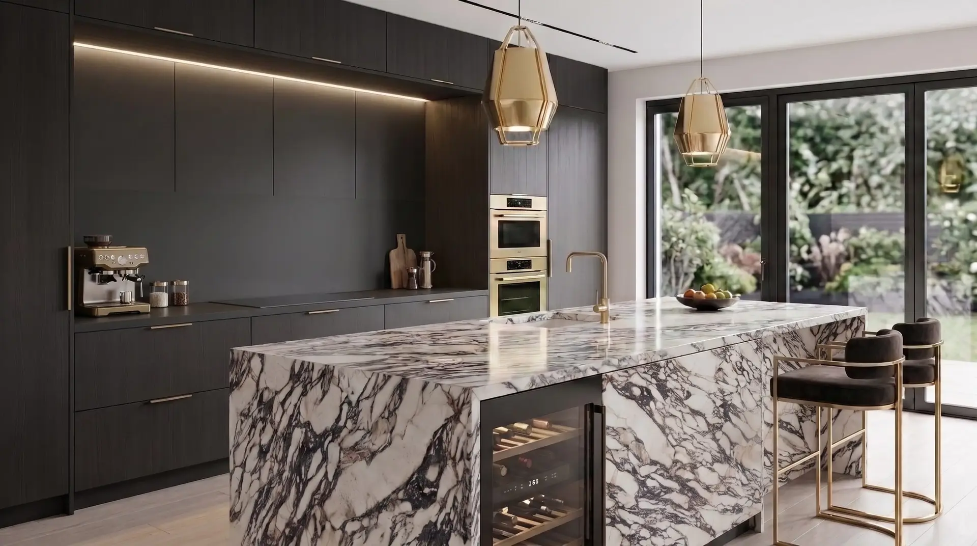 Sapienstone kitchen countertop in a Modern Kitchen